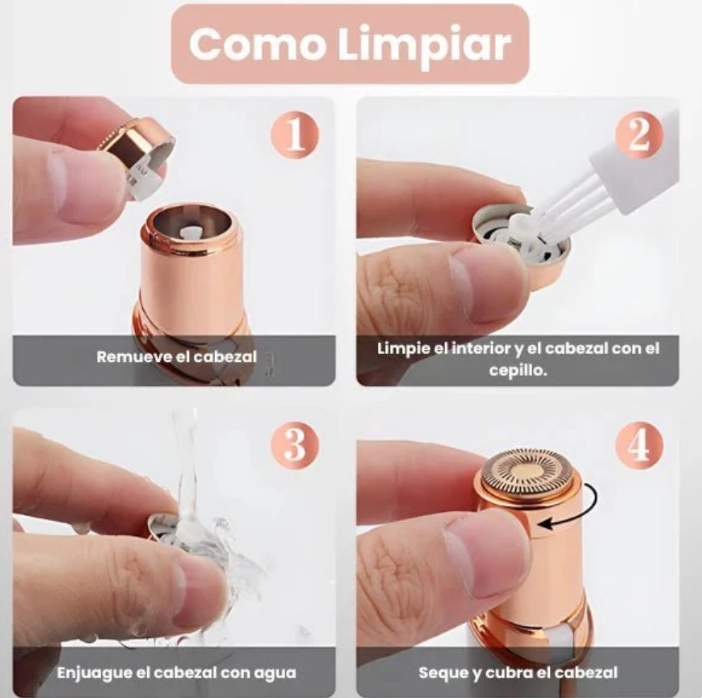 DepiLuz™ – Removedor de Cejas Recargable e Indoloro 💖