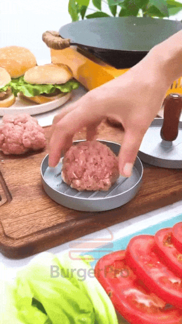 BurgerPro™ – Prensa Metálica para Hamburguesas Perfectas 🍔