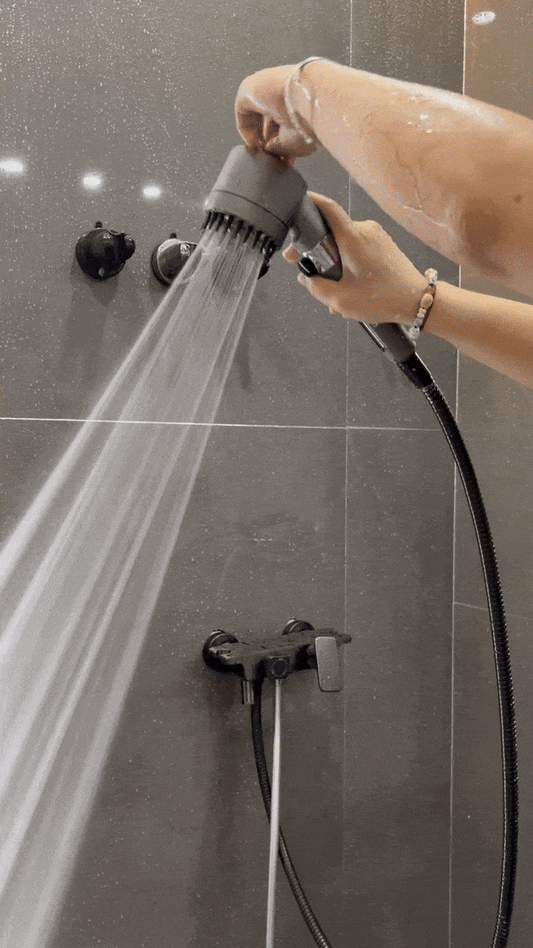 Ducha TurboJet™ — Cabezal de alta presión con filtro purificador